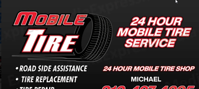 24 Hour Mobile Tire Shop