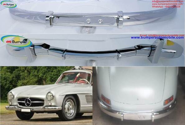 Mercedes 300SL gullwing bumper new year 1954-1957 (For: Mercedes-Benz 300SL)