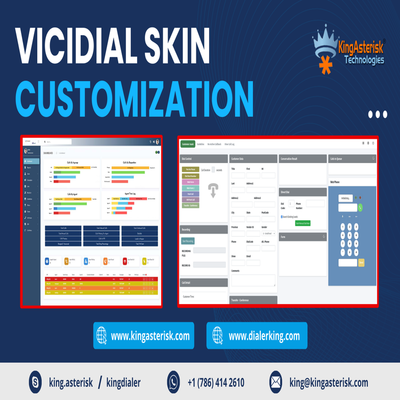 Transform Your Call Center Aesthetics with ViciDial Skin Customization!