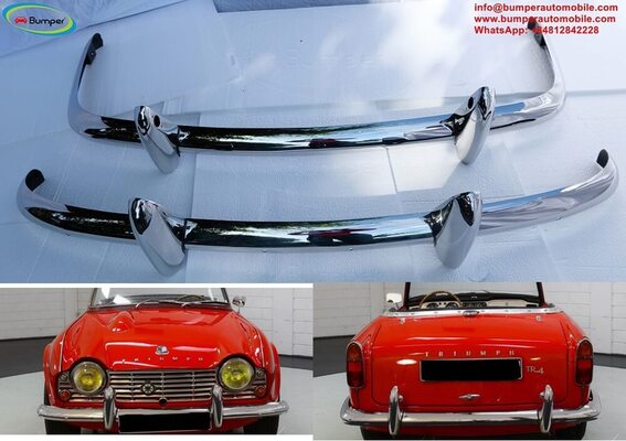 Triumph TR4 year 1961-1965 bumpers