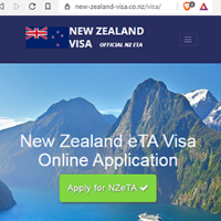 NEW ZEALAND  Official Government Immigration Visa Application Online FROM USA, EUROPE AND INDONESIA - Permohonan Visa Resmi Pemerintah Selandia Baru - NZETA